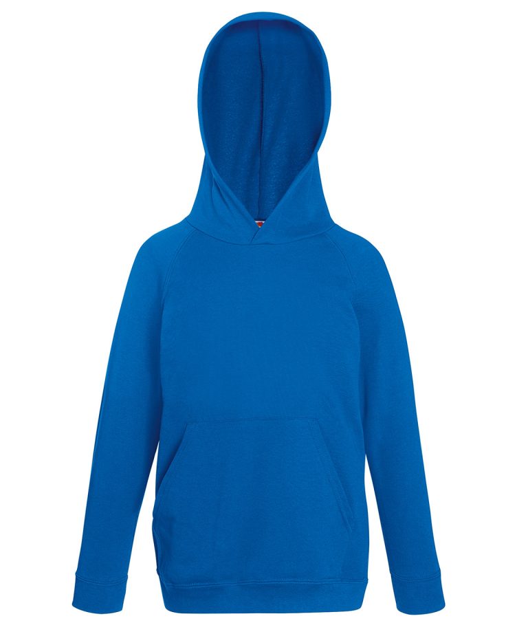 Fruit Of The Loom &#8211; Kids Lightweight Hooded Sweatshirt SS973 Unisex, Vivid Promotion Workwear