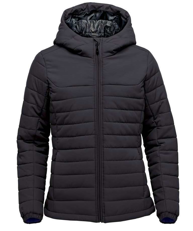 Stormtech &#8211; Womens Nautilus Quilted Hooded Jacket ST213, Vivid Promotion Workwear