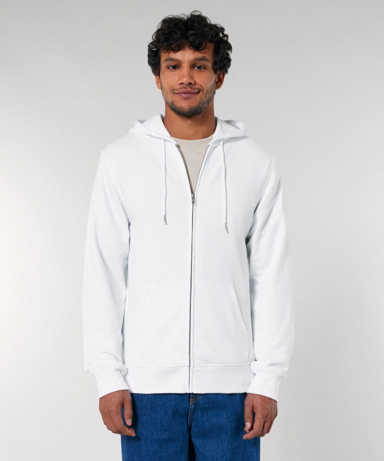 Stanely/Stella &#8211; Unisex Connector Essential Zip &#8211; Thru Hoodie Sweatshirt (Stsu820) SX025 Unisex, Vivid Promotion Workwear