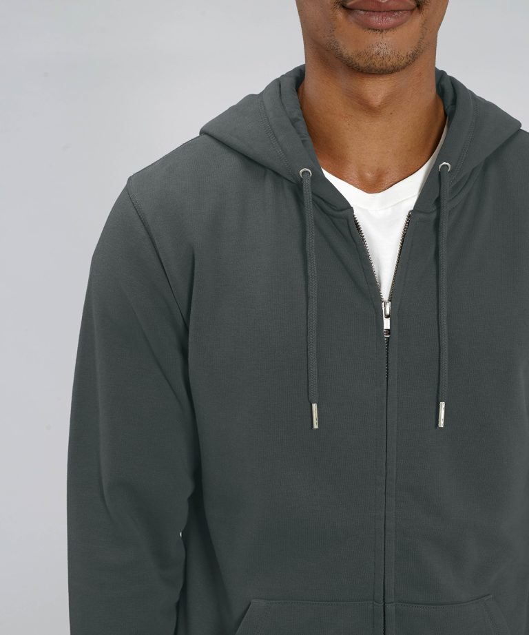 Stanely/Stella &#8211; Unisex Connector Essential Zip &#8211; Thru Hoodie Sweatshirt (Stsu820) SX025 Unisex, Vivid Promotion Workwear
