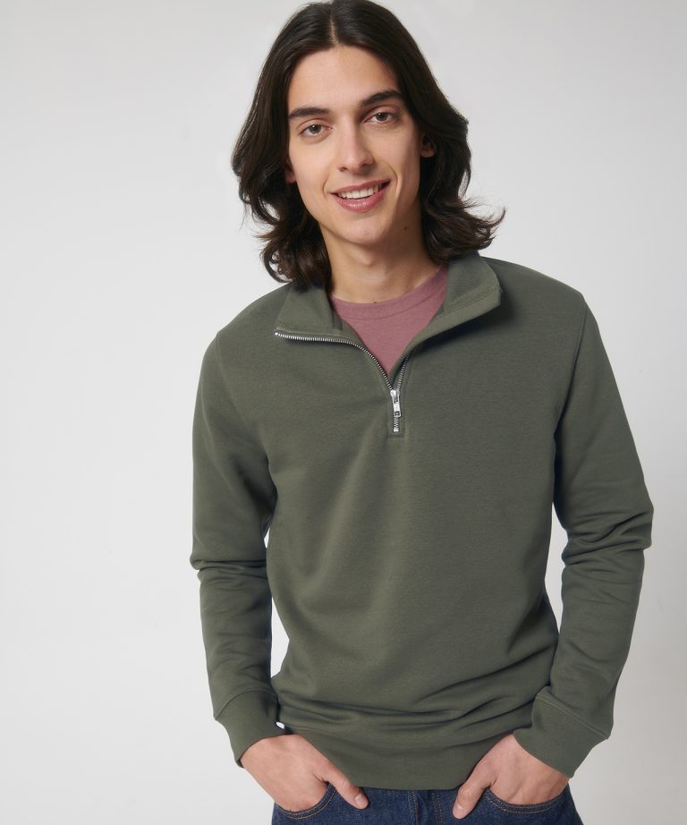Stanely/Stella &#8211; Stanley Trucker Quarter &#8211; Zip Sweatshirt (Stsm611) SX070, Vivid Promotion Workwear