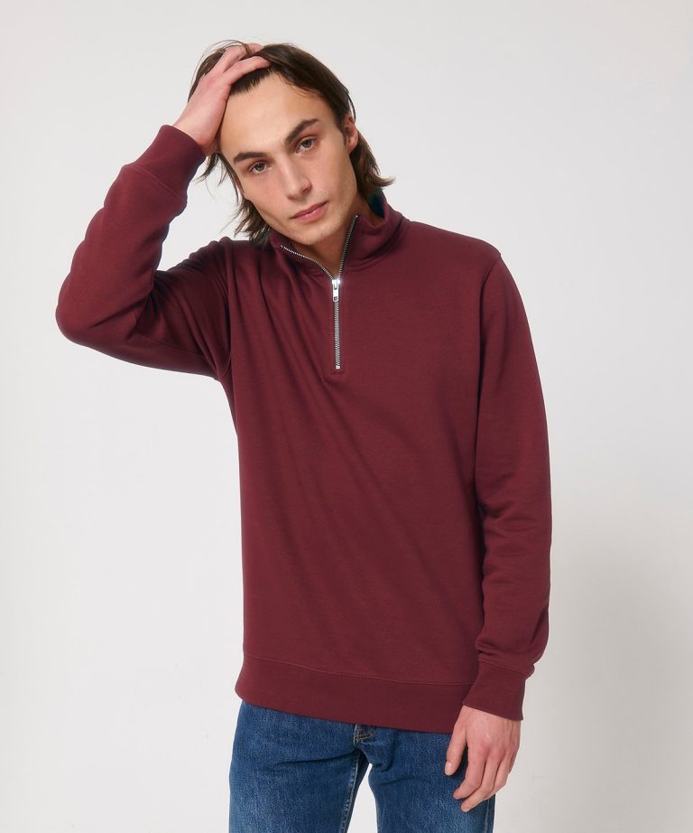 Stanely/Stella &#8211; Stanley Trucker Quarter &#8211; Zip Sweatshirt (Stsm611) SX070, Vivid Promotion Workwear