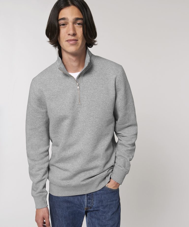 Stanely/Stella &#8211; Stanley Trucker Quarter &#8211; Zip Sweatshirt (Stsm611) SX070, Vivid Promotion Workwear