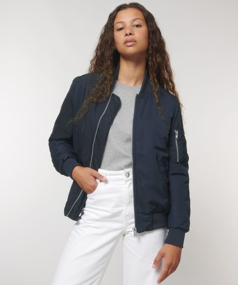 Stanely/Stella &#8211; Bomber Jacket With Metal Details (Stju844) SX178, Vivid Promotion Workwear