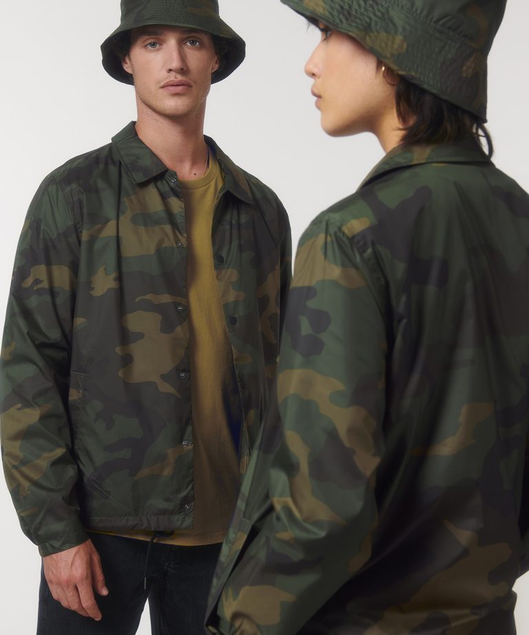 Stanely/Stella &#8211; Coacher Aop Camouflage Jacket (Stju879) SX183, Vivid Promotion Workwear