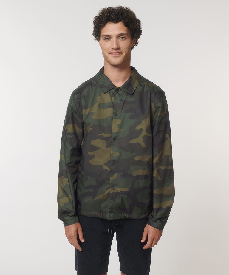 Stanely/Stella &#8211; Coacher Aop Camouflage Jacket (Stju879) SX183, Vivid Promotion Workwear
