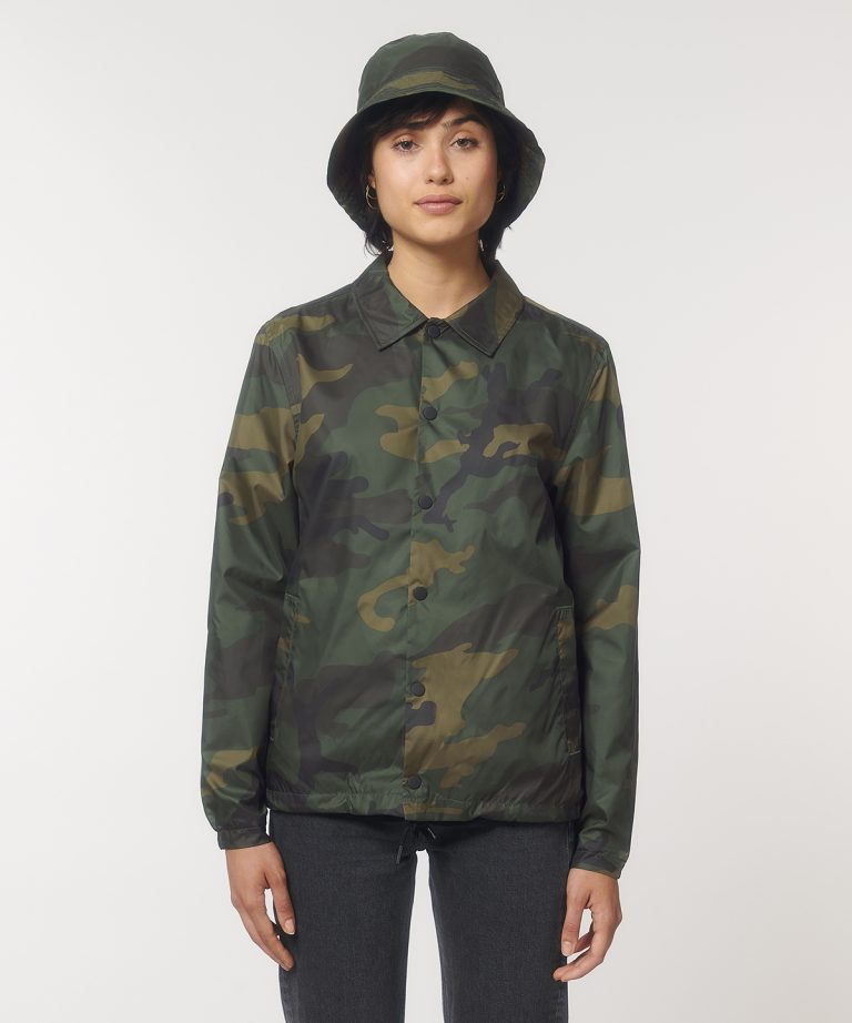 Stanely/Stella &#8211; Coacher Aop Camouflage Jacket (Stju879) SX183, Vivid Promotion Workwear
