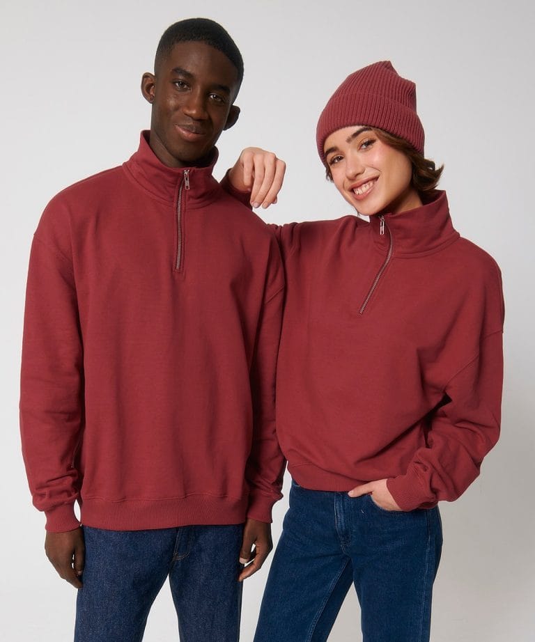 Stanely/Stella &#8211; Unisex Miller Dry 1| 4 Zip Sweatshirt (Stsu795) SX216, Vivid Promotion Workwear