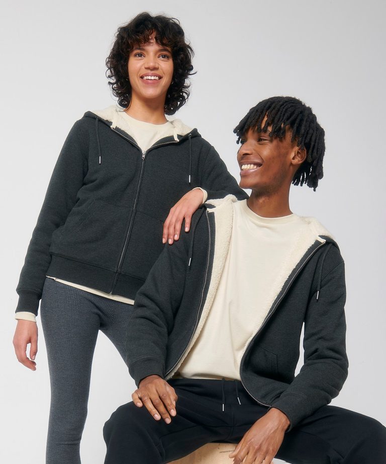 Stanely/Stella &#8211; Unisex Hygger Sherpa Zip &#8211; Through Sweatshirt (Stsu956) SX222 Unisex, Vivid Promotion Workwear