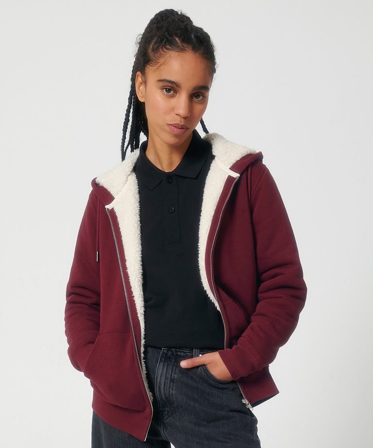 Stanely/Stella &#8211; Unisex Hygger Sherpa Zip &#8211; Through Sweatshirt (Stsu956) SX222 Unisex, Vivid Promotion Workwear