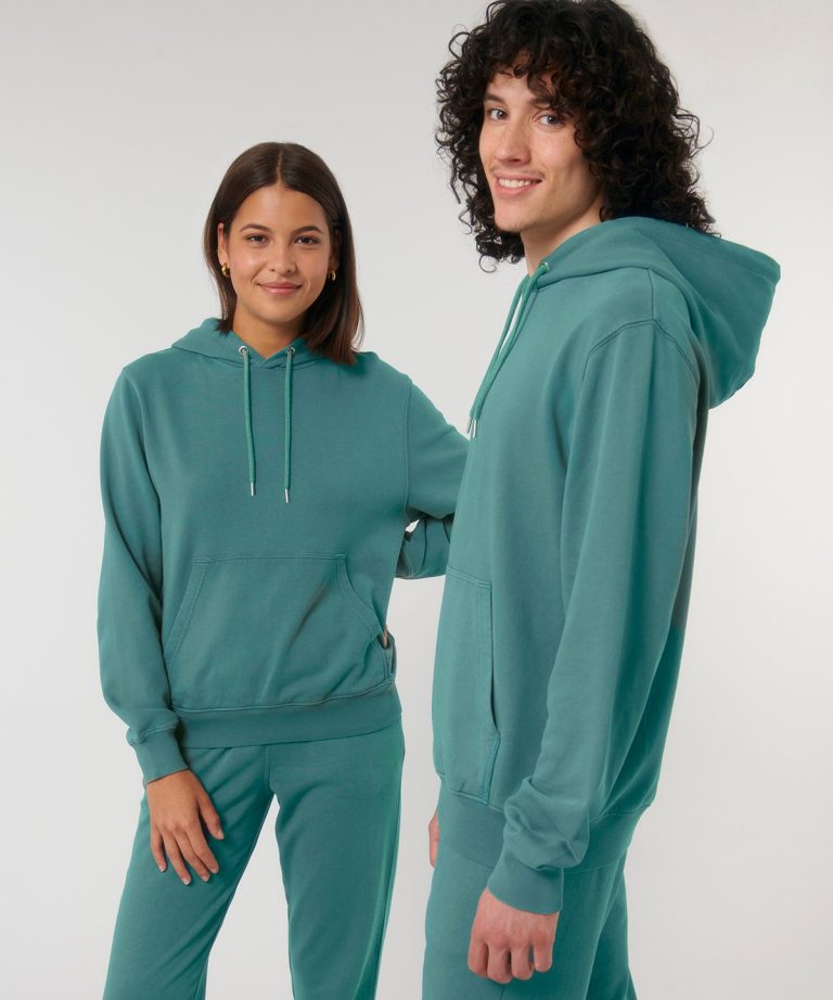 Alternative view of Stanely/Stella Archer Vintage Hoodie Sweatshirt (Stsu040) SX226 Unisex