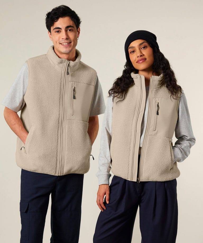 Stanely/Stella - Liner Full Zip Sleeveless Sherpa Jacket (Stju249) SX250