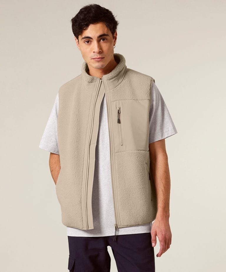 Stanely/Stella &#8211; Liner Full Zip Sleeveless Sherpa Jacket (Stju249) SX250, Vivid Promotion Workwear