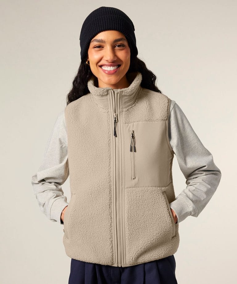 Stanely/Stella &#8211; Liner Full Zip Sleeveless Sherpa Jacket (Stju249) SX250, Vivid Promotion Workwear