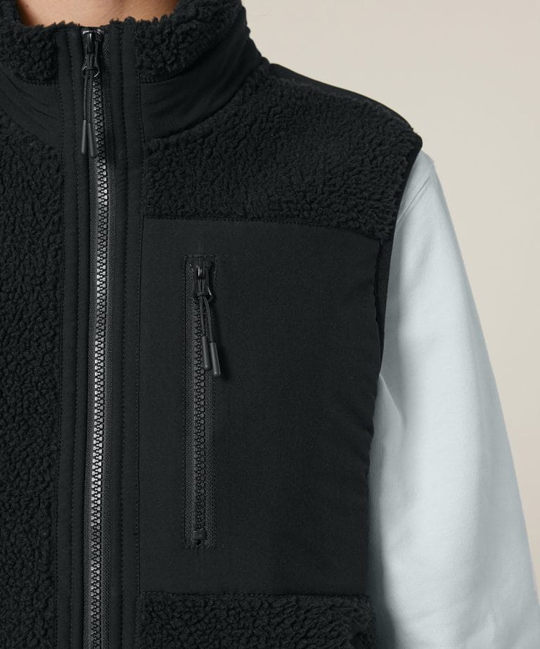 Stanely/Stella &#8211; Liner Full Zip Sleeveless Sherpa Jacket (Stju249) SX250, Vivid Promotion Workwear