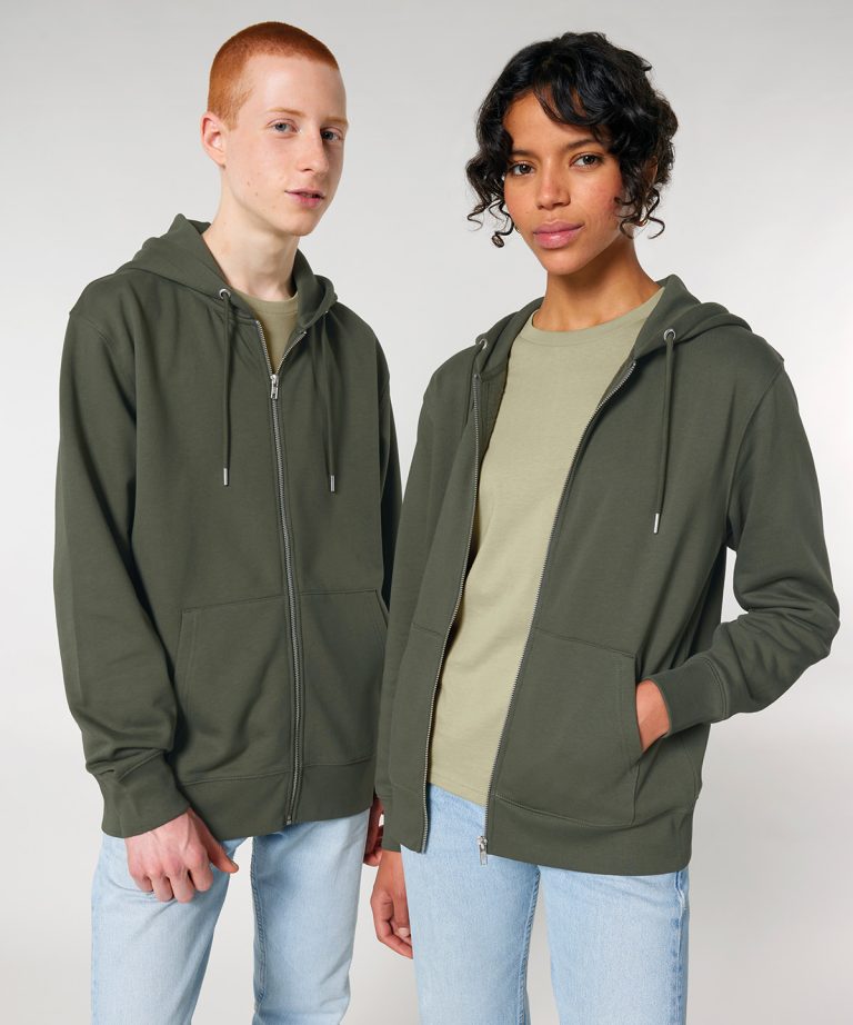 Stanely/Stella &#8211; Unisex Cultivator 2.0 Iconic Zip &#8211; Thru Hoodie Sweatshirt (Stsu179) SX712 Unisex, Vivid Promotion Workwear