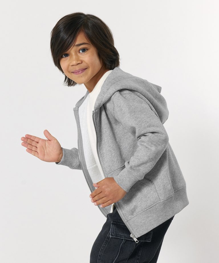 Stanely/Stella &#8211; Kids Mini Cultivator 2.0 Iconic Zip &#8211; Thru Hoodie Sweatshirt (Stsk182) SX749 Unisex, Vivid Promotion Workwear