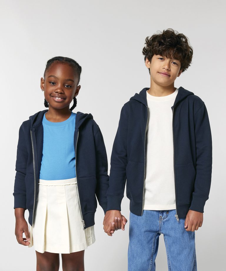 Stanely/Stella &#8211; Kids Mini Cultivator 2.0 Iconic Zip &#8211; Thru Hoodie Sweatshirt (Stsk182) SX749 Unisex, Vivid Promotion Workwear