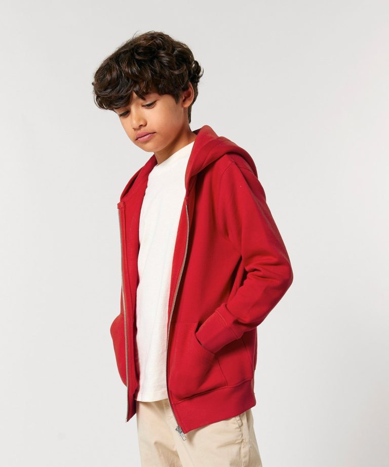 Stanely/Stella &#8211; Kids Mini Cultivator 2.0 Iconic Zip &#8211; Thru Hoodie Sweatshirt (Stsk182) SX749 Unisex, Vivid Promotion Workwear