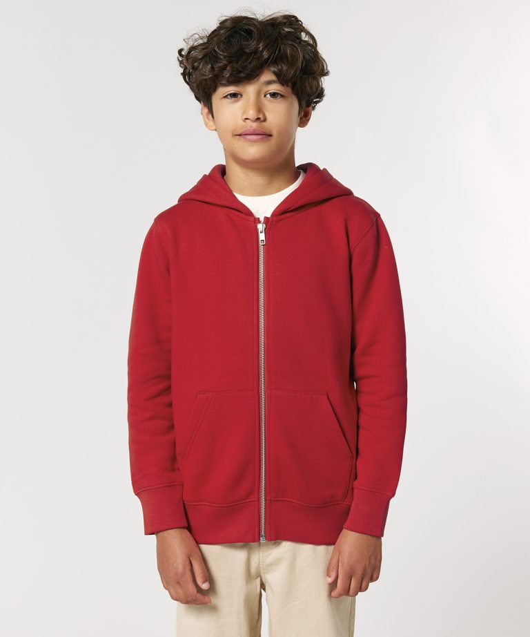 Stanely/Stella &#8211; Kids Mini Cultivator 2.0 Iconic Zip &#8211; Thru Hoodie Sweatshirt (Stsk182) SX749 Unisex, Vivid Promotion Workwear