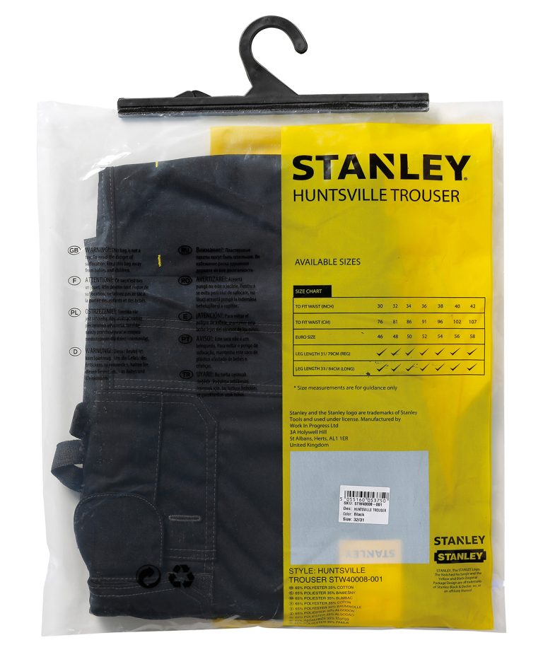 Stanley Workwear &#8211; Stanley Huntsville Trousers SY001, Vivid Promotion Workwear