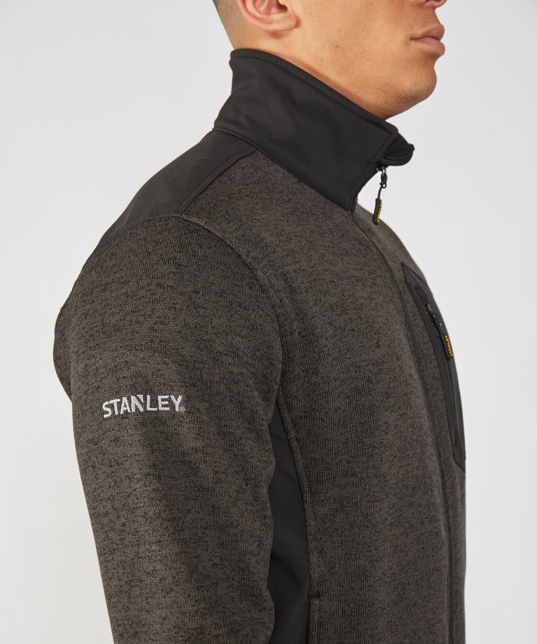 Stanley Workwear &#8211; Brady Zip &#8211; Through Knitted Fleece SY022, Vivid Promotion Workwear