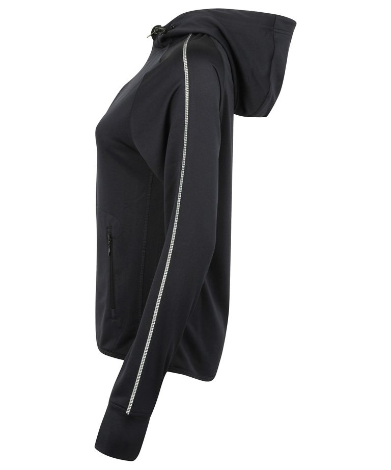 Tombo &#8211; Womens Hoodie With Reflective Tape TL551, Vivid Promotion Workwear