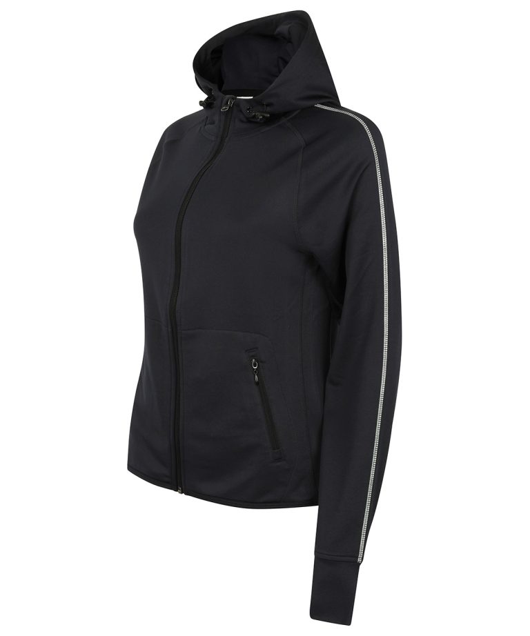 Tombo &#8211; Womens Hoodie With Reflective Tape TL551, Vivid Promotion Workwear