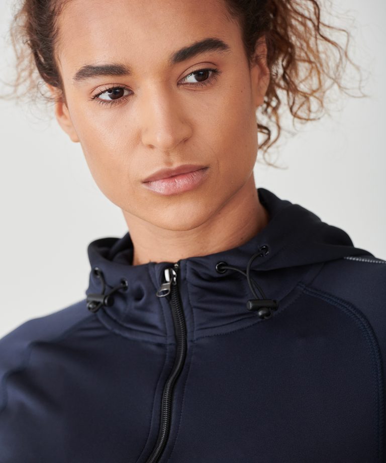 Tombo &#8211; Womens Hoodie With Reflective Tape TL551, Vivid Promotion Workwear