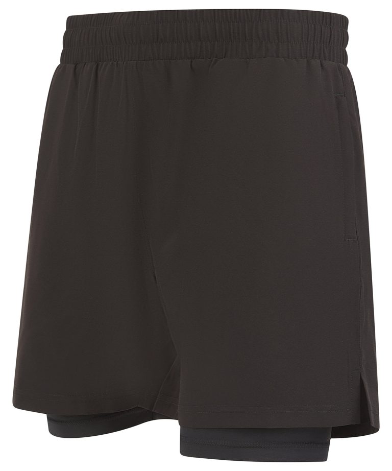 Tombo &#8211; Double &#8211; Layer Sports Shorts TL615, Vivid Promotion Workwear