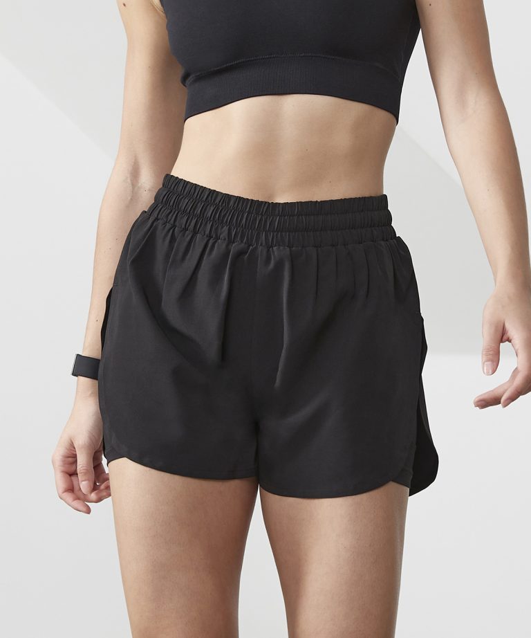 Tombo &#8211; Womens Double &#8211; Layer Sports Shorts TL616, Vivid Promotion Workwear
