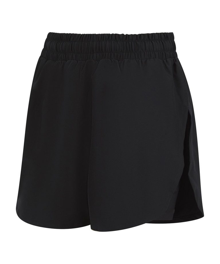 Tombo &#8211; Womens Double &#8211; Layer Sports Shorts TL616, Vivid Promotion Workwear