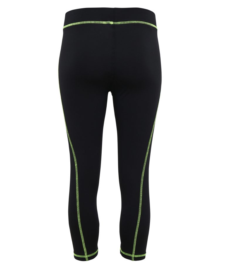 Tridri &#8211; Womens Tridri Capri Fitness Leggings TR030, Vivid Promotion Workwear