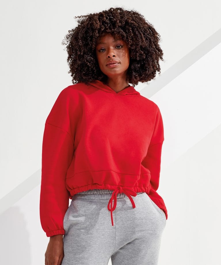 Tridri &#8211; Womens Tridri Cropped Oversize Hoodie TR085, Vivid Promotion Workwear