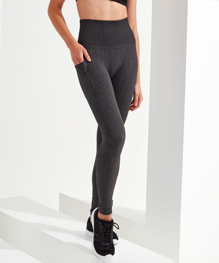 Tridri &#8211; Womens Tridri Knitted City Leggings TR219, Vivid Promotion Workwear