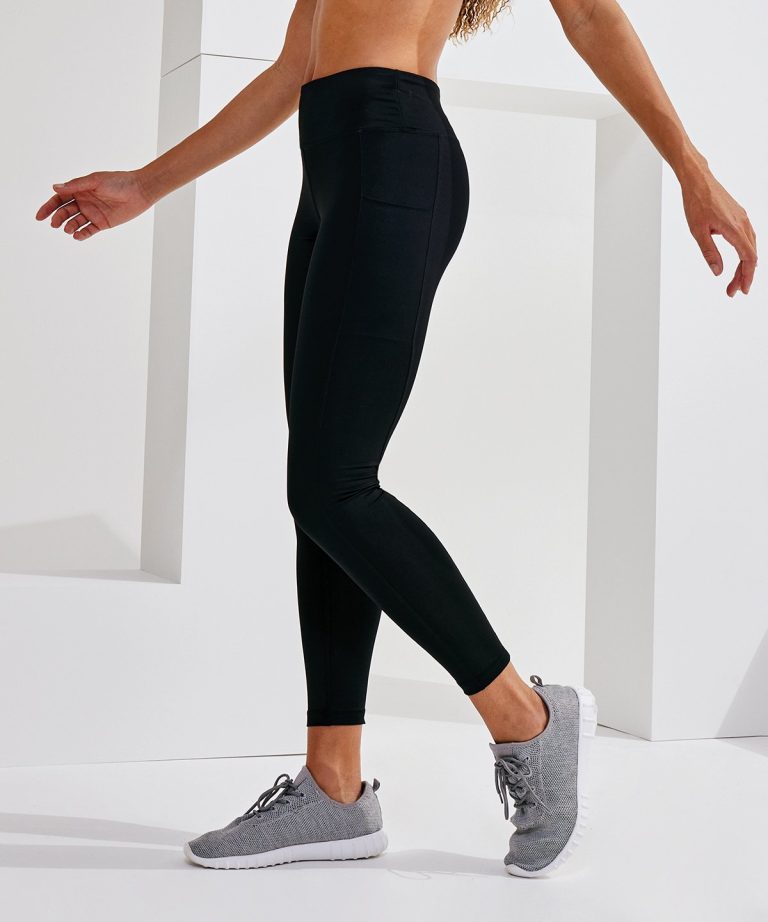 Tridri &#8211; Womens Tridri Performance Leggings With Pockets TR222, Vivid Promotion Workwear