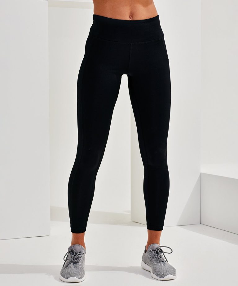 Tridri &#8211; Womens Tridri Performance Leggings With Pockets TR222, Vivid Promotion Workwear