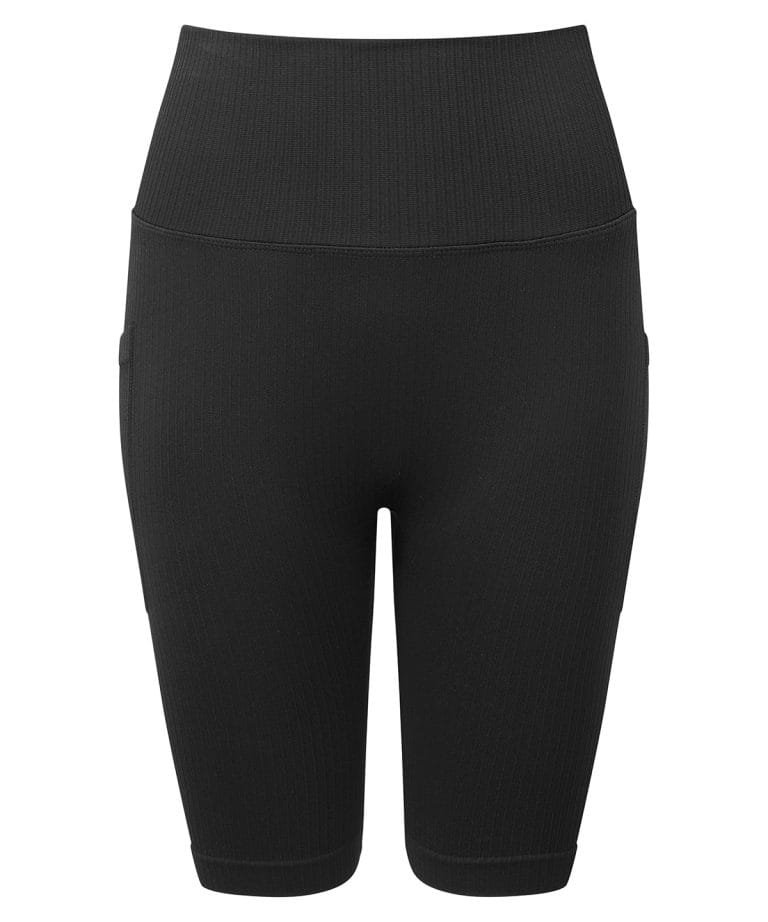 Tridri &#8211; Womens Tridri Ribbed Seamless 3D Fit Cycle Shorts TR225, Vivid Promotion Workwear