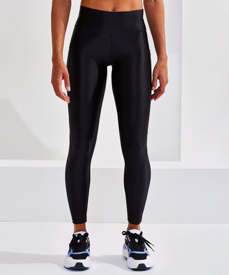 Tridri &#8211; Womens Tridri High &#8211; Shine Leggings TR309, Vivid Promotion Workwear
