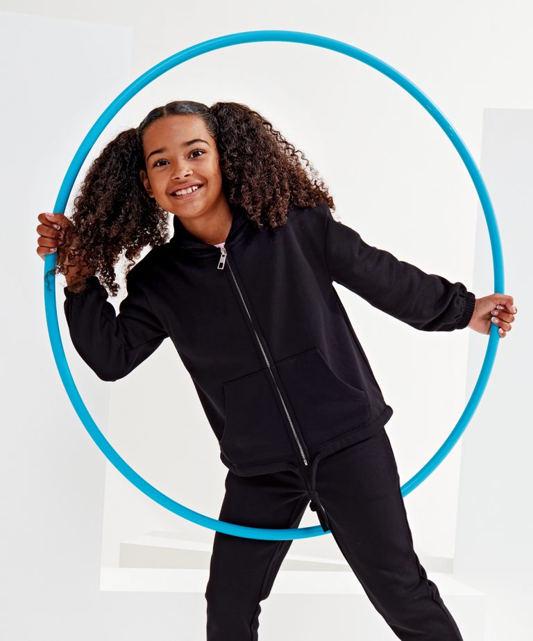Tridri &#8211; Kids Tridri Recycled Cropped Oversize Full &#8211; Zip Hoodie TR61B Unisex, Vivid Promotion Workwear