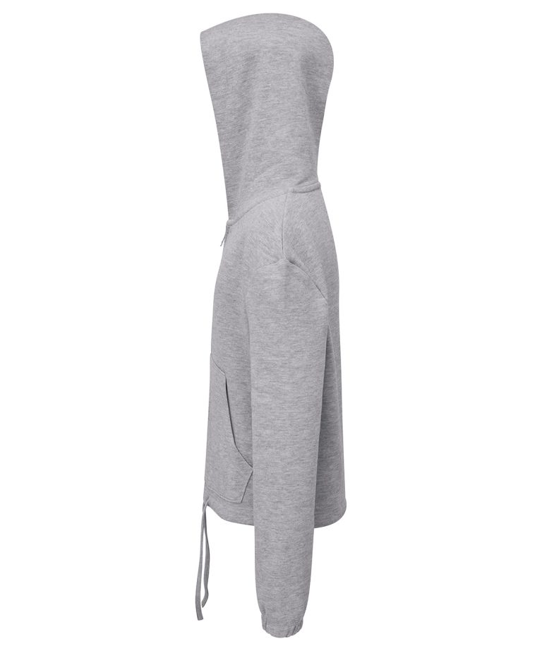 Alternative view of Tridri - Kids Tridri Recycled Cropped Oversize Full - Zip Hoodie TR61B Unisex