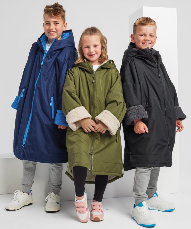 Tridri &#8211; Kids Tridri All &#8211; Seasons Waterproof Changing Robe TR80B, Vivid Promotion Workwear