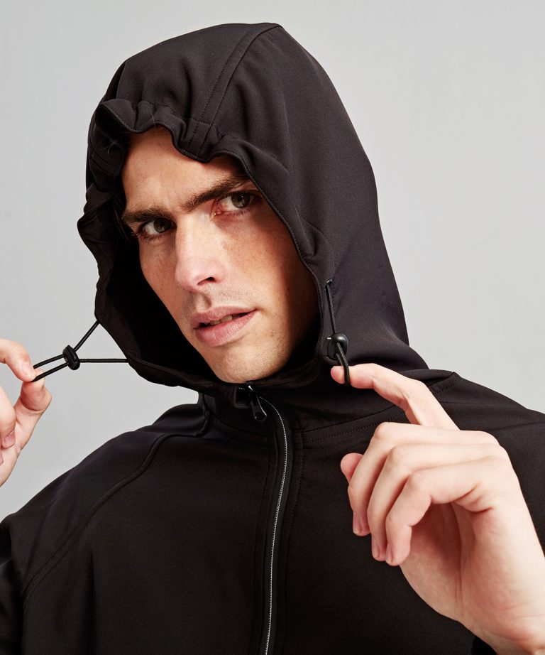 2786 Hooded 2 &#8211; layer softshell jacket TS009, Vivid Promotion Workwear