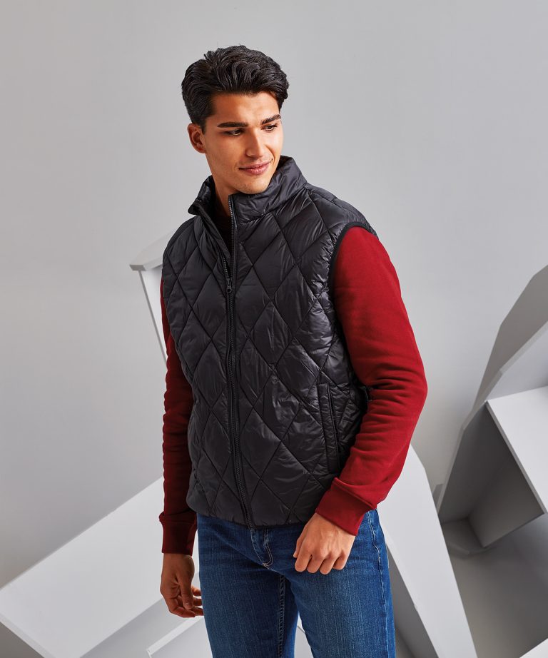 2786 - Diamond Pane Padded Gilet TS033