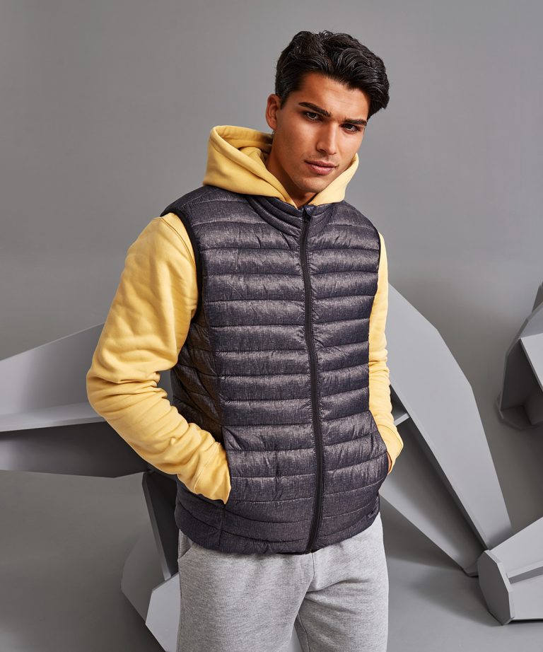 2786 &#8211; Melange Padded Gilet TS038, Vivid Promotion Workwear