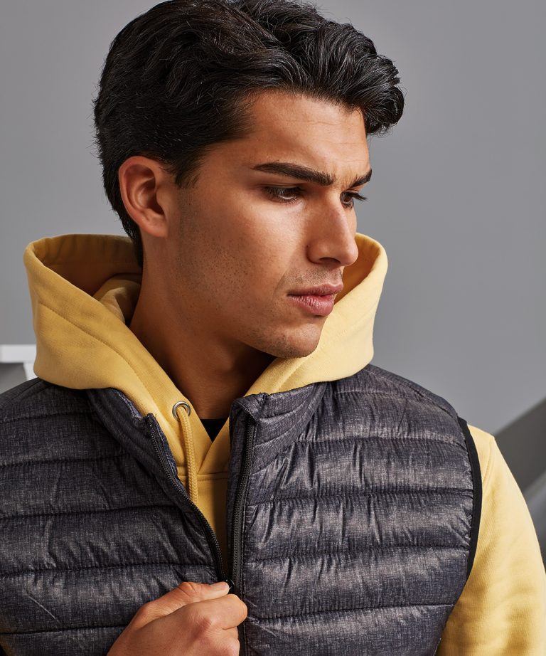 2786 - Melange Padded Gilet TS038