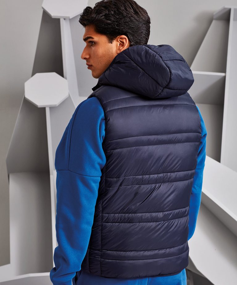 2786 &#8211; Latitude Hooded Bodywarmer TS039, Vivid Promotion Workwear