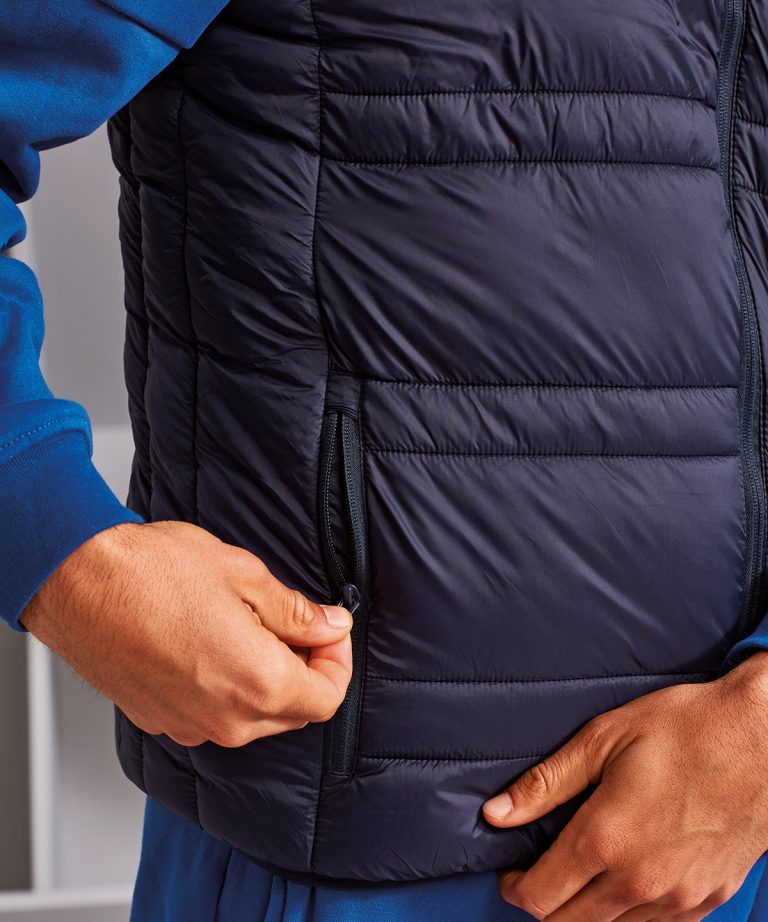 2786 &#8211; Latitude Hooded Bodywarmer TS039, Vivid Promotion Workwear