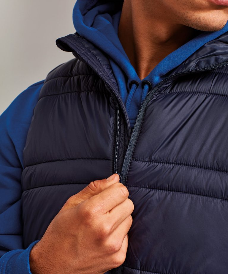 2786 &#8211; Latitude Hooded Bodywarmer TS039, Vivid Promotion Workwear