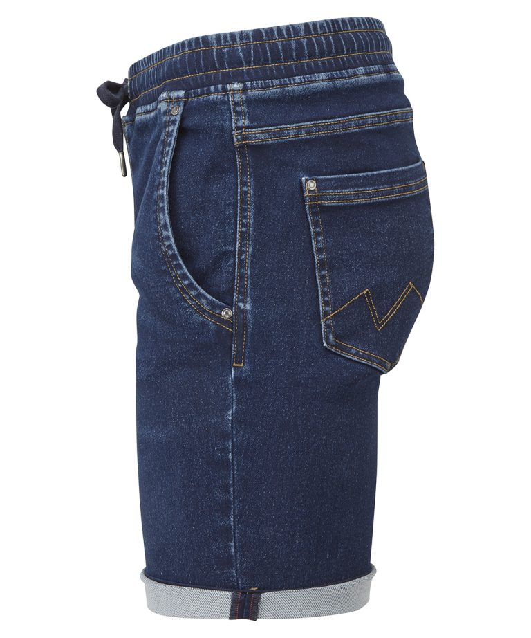 Wombat - Mens Denim Drawstring Shorts WB907